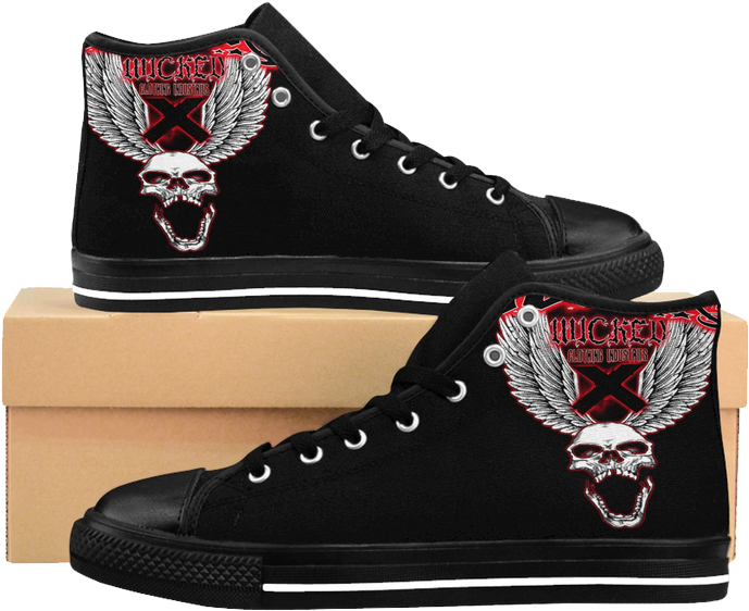 High Tops Sneakers/ Wings Of Mercy - Shoe (1171x758), Png Download