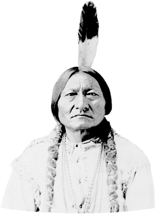 Click And Drag To Re-position The Image, If Desired - Sioux Tribe Sitting Bull (583x700), Png Download