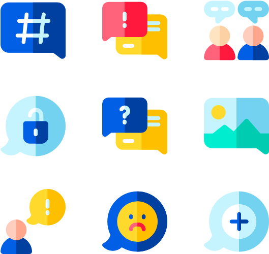 Speech Bubbles - Speech (600x564), Png Download