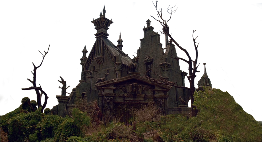 Castle Png Clipart - Edward Scissorhands Gothic Castle (1024x557), Png Download