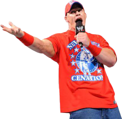 Disc Wwe John Cena Red - John Cena Red Png (400x391), Png Download