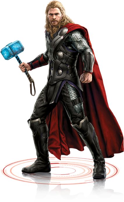 Age Of Ultron In Theaters On May - Thor Avengers Png (492x724), Png Download