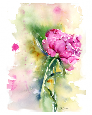 Watercolor Painting (380x380), Png Download