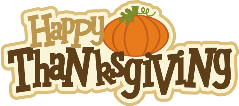 Happy Thanksgiving Png (847x416), Png Download
