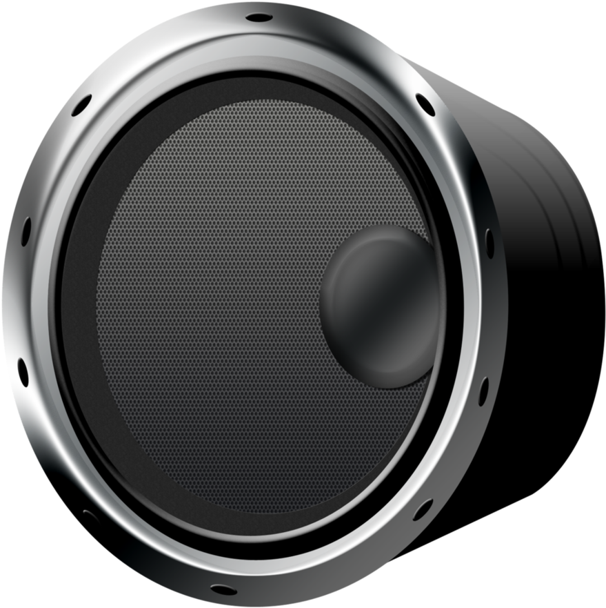Audio Speaker Image Purepng Clip Art Royalty Free Download - Loudspeaker (894x894), Png Download