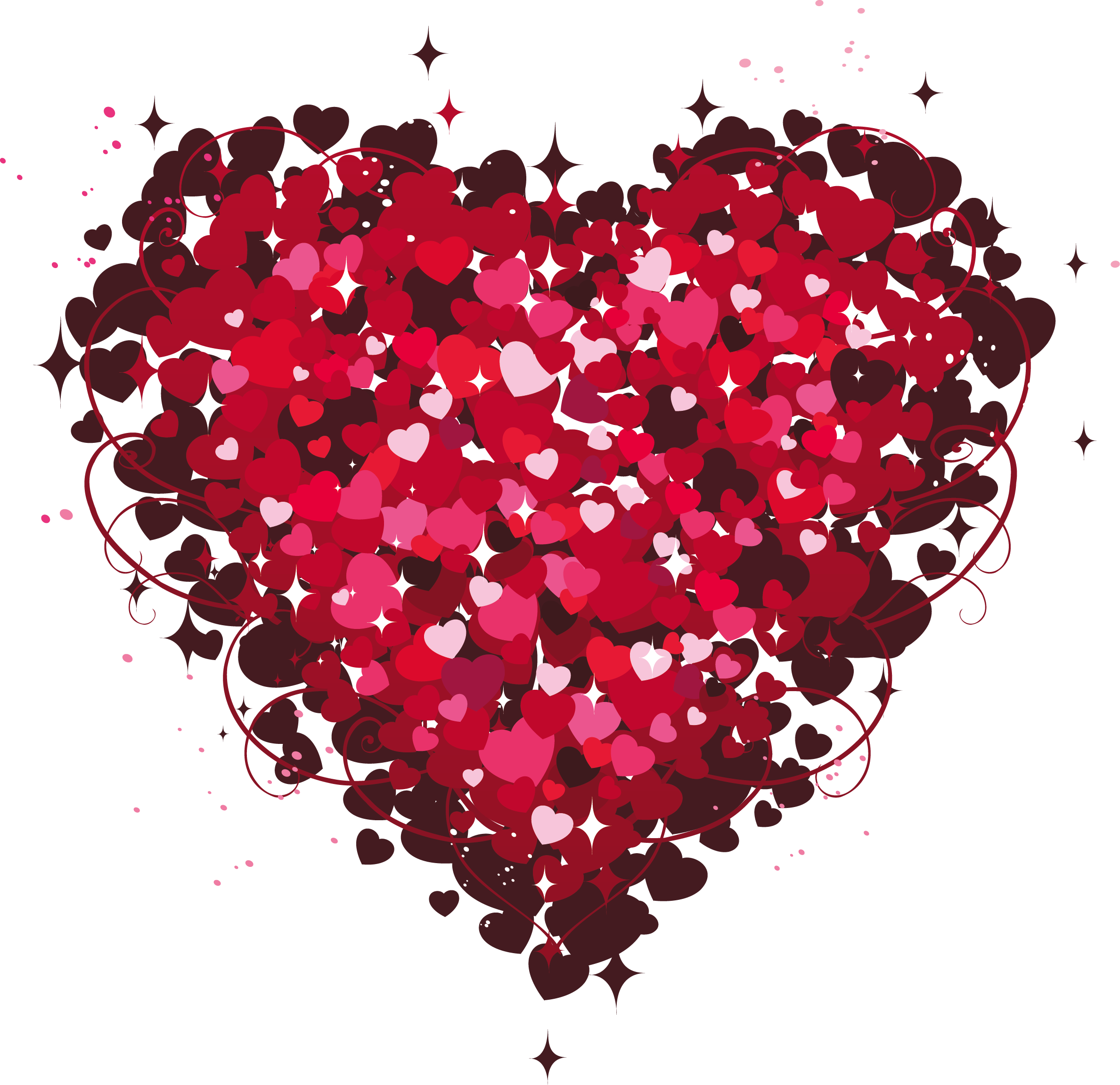Png Clipart Heart Png (2377x2303), Png Download