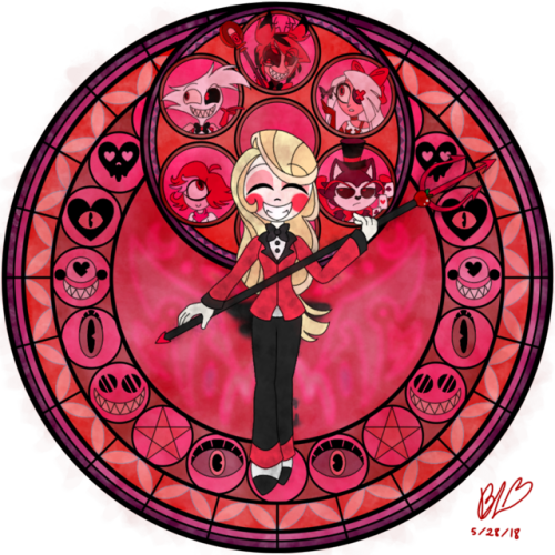 I Wish I Found The Time To Post This Here, If It Weren't - Hazbin Hotel (500x500), Png Download