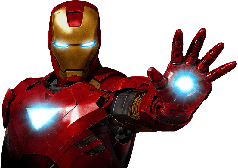 Iron Man Right - Iron Man Png (791x561), Png Download