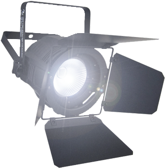 North London Lighting Hire For Events And Weddings - Technylight Projecteur Ledcob 60 Watt Rgb Noir (699x366), Png Download