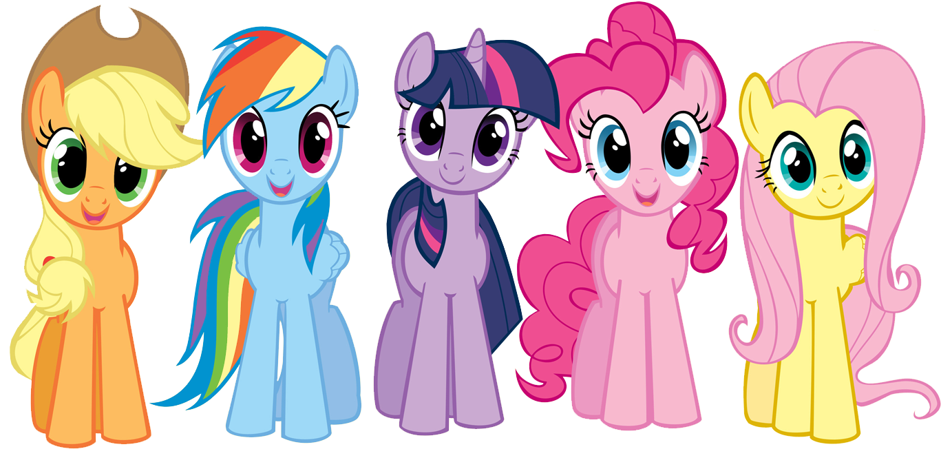 My Little Pony Png Clipart - My Little Pony Png (1389x658), Png Download