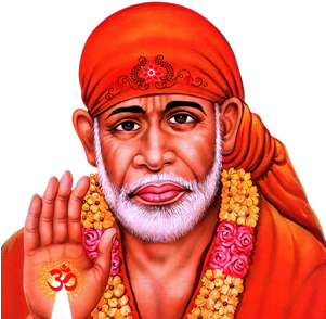 Sai Baba Png Image Three - Sai Baba Png Hd (542x458), Png Download