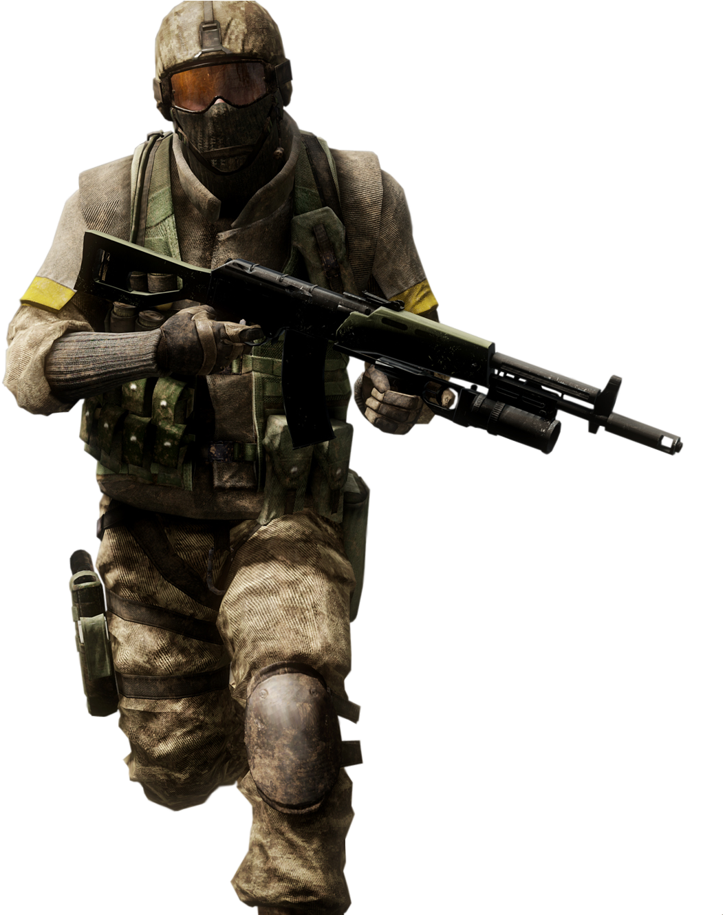 Soldier Png Photos - Battlefield Bad Company 2 Png (1131x1329), Png Download