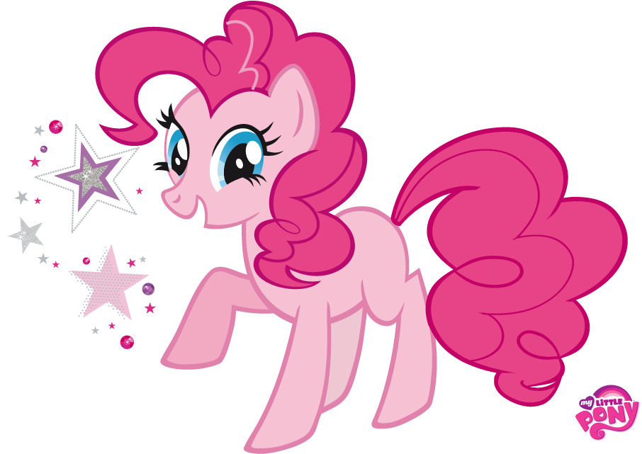Pinkie Pie By Mantiburi - My Little Pony Pinkie Pie Walking (1046x690), Png Download