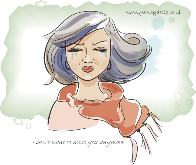 I Love Watercolour - Cartoon (648x545), Png Download