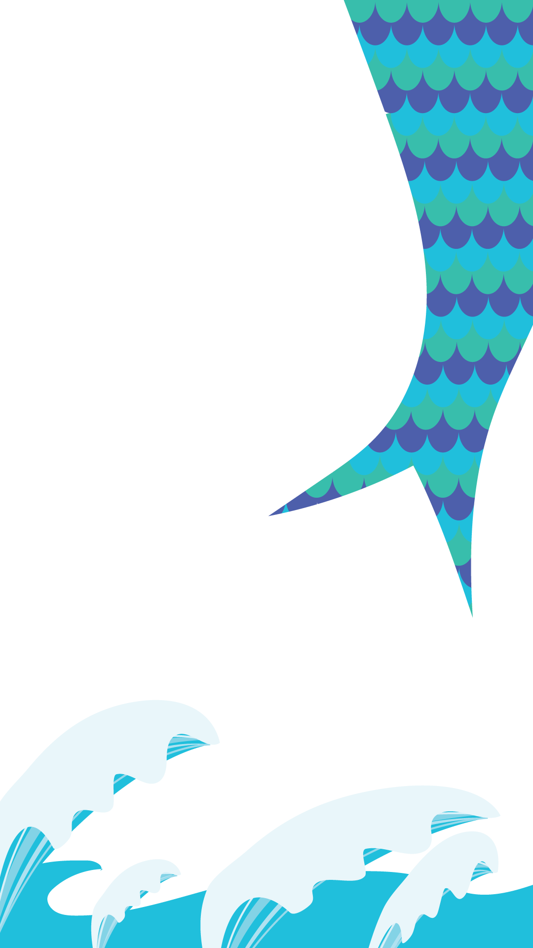 Mermaid Tail - Mermaid Tail Geofilter (1080x1920), Png Download