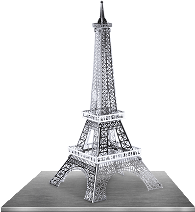 Picture Of Eiffel Tower - 3d Metal Eiffel Tower (440x440), Png Download