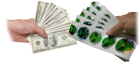 Money Png Slime Alien Transparent Vapor Intaes - Alien Vaporwave Transparent (500x283), Png Download