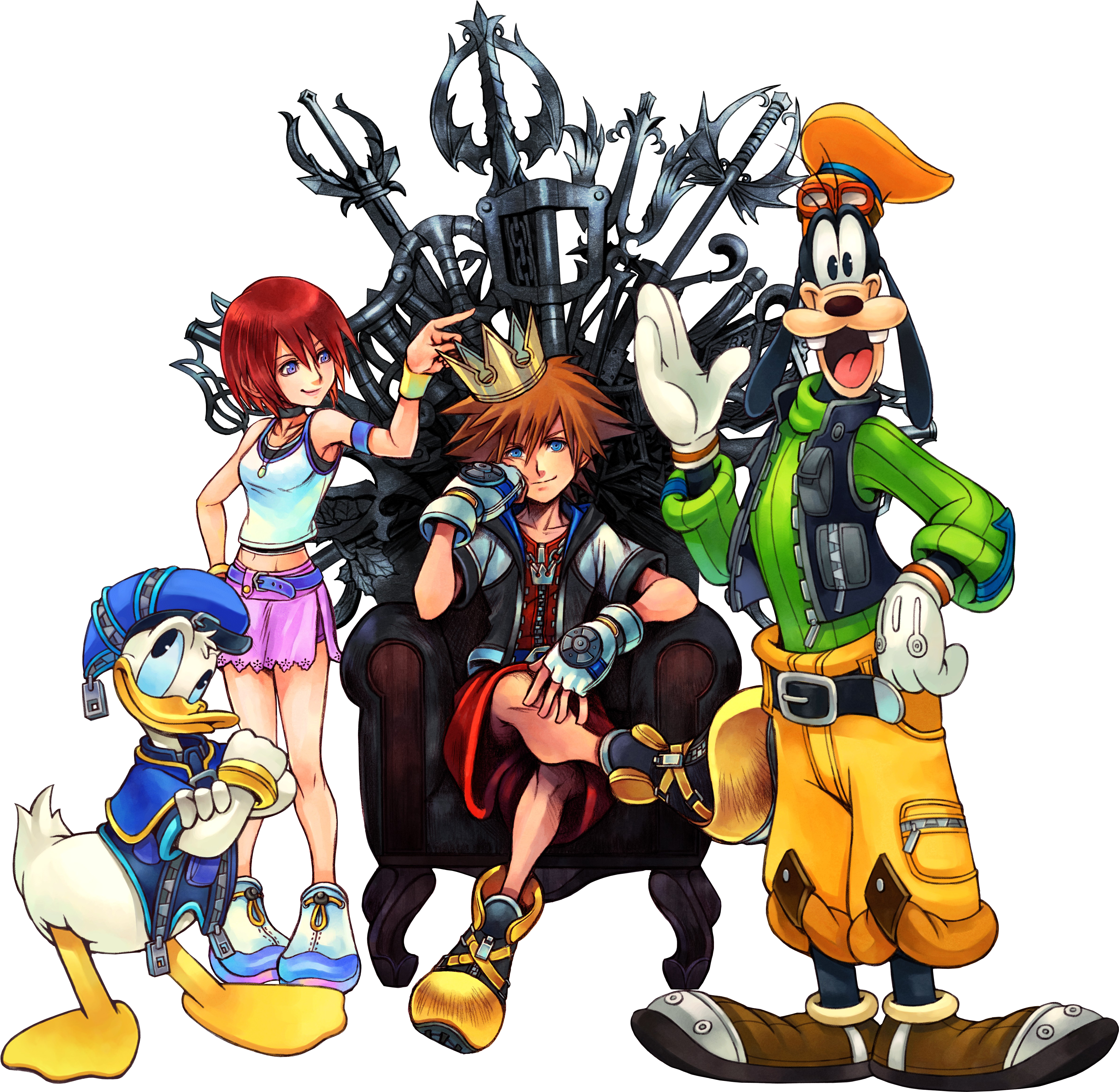 Kingdom Hearts Png (5400x5088), Png Download