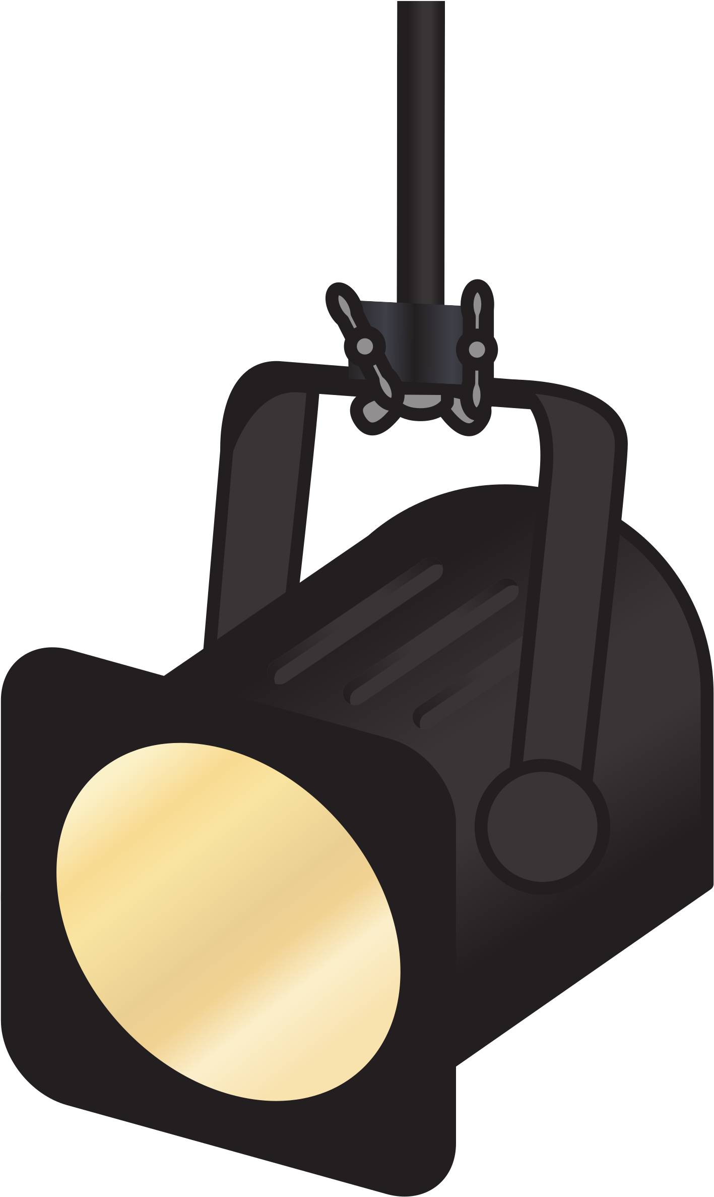 This Free Icons Png Design Of Theater Or Studio Spotlight (1444x2400), Png Download