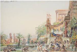 Angelo Parravicini - Statue (300x300), Png Download