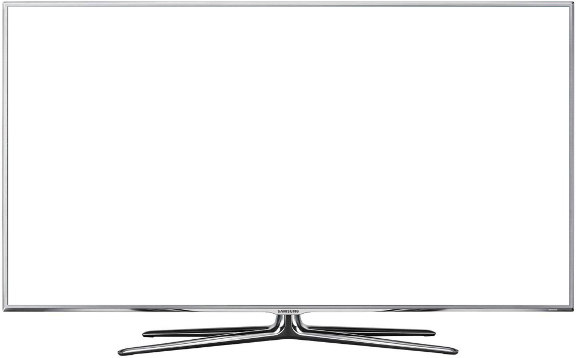 Samsung Smart Tv Png - Samsung Ue60d8000 (576x358), Png Download