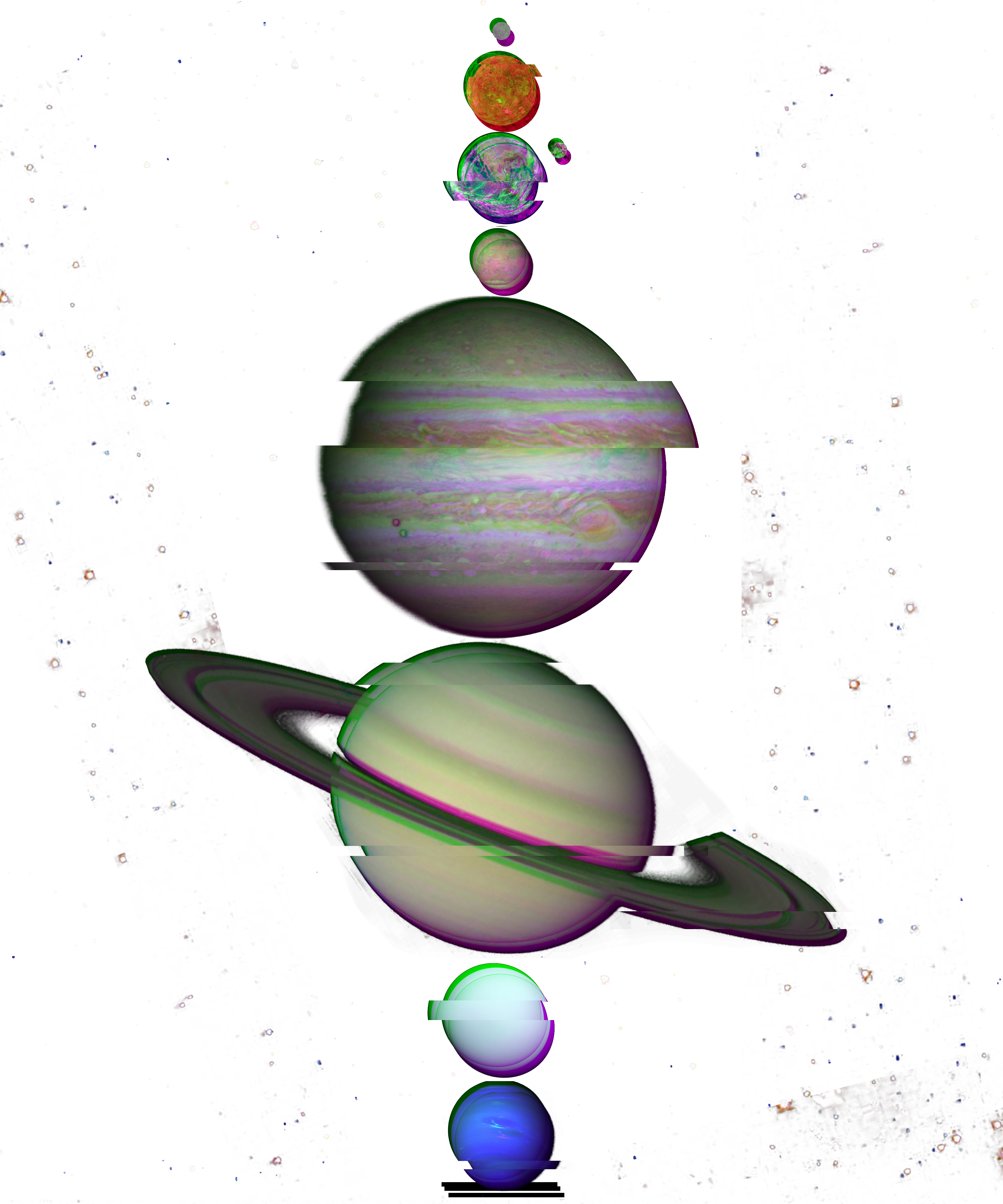 Solar System Planet - Planet (4500x5400), Png Download