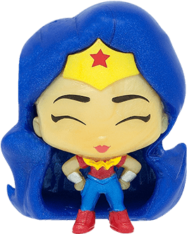 Fashems Superhero Girls S2 Wonder Woman - Dc Super Hero Girls (460x460), Png Download