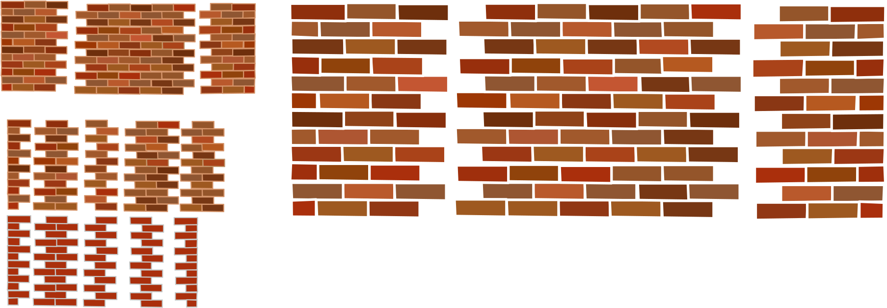 This Free Icons Png Design Of Brick Walls (2400x873), Png Download