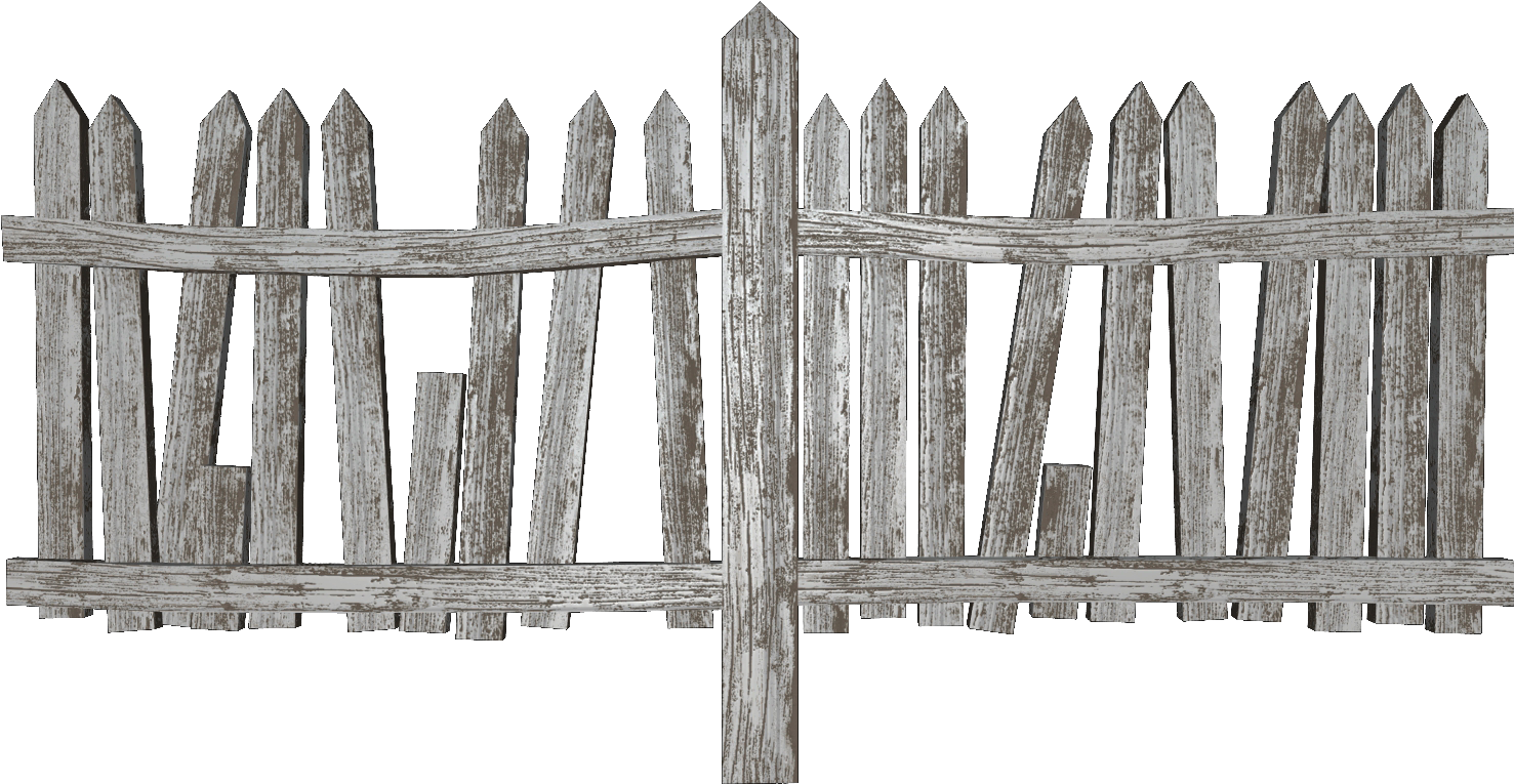 Fo4 Picket Fence Long - White Picket Fence Png (1540x832), Png Download