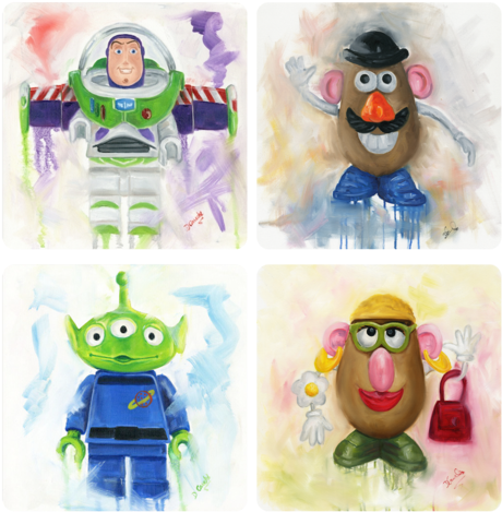 Toy Story Set Coasters - Mr Potato Head - Vintage Nostalgia Hoodie (pullover) (480x480), Png Download