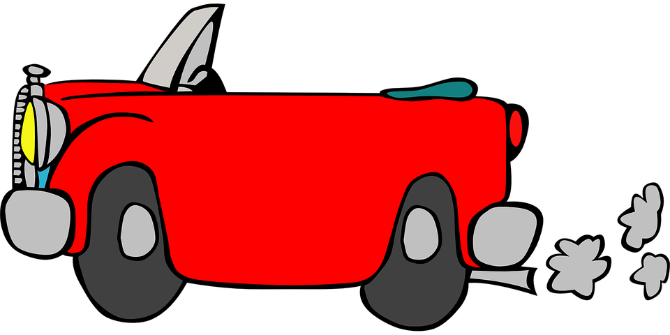 Simple Design Free Car Clipart Clip Art Panda Images - Cartoon Car Gif Png (960x480), Png Download