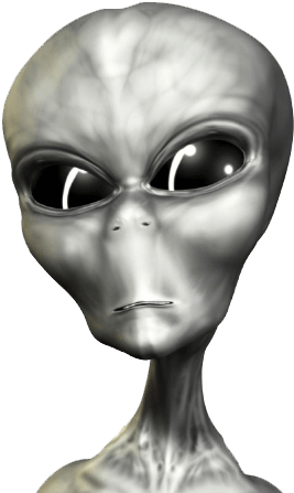 Alien Face - Alien Png (489x462), Png Download