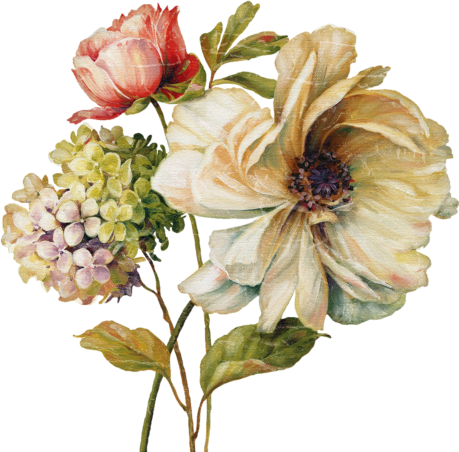 Marche De Fleurs Butterfly I Affiche Par Lisa Audit - Lisa Audit (1598x1600), Png Download