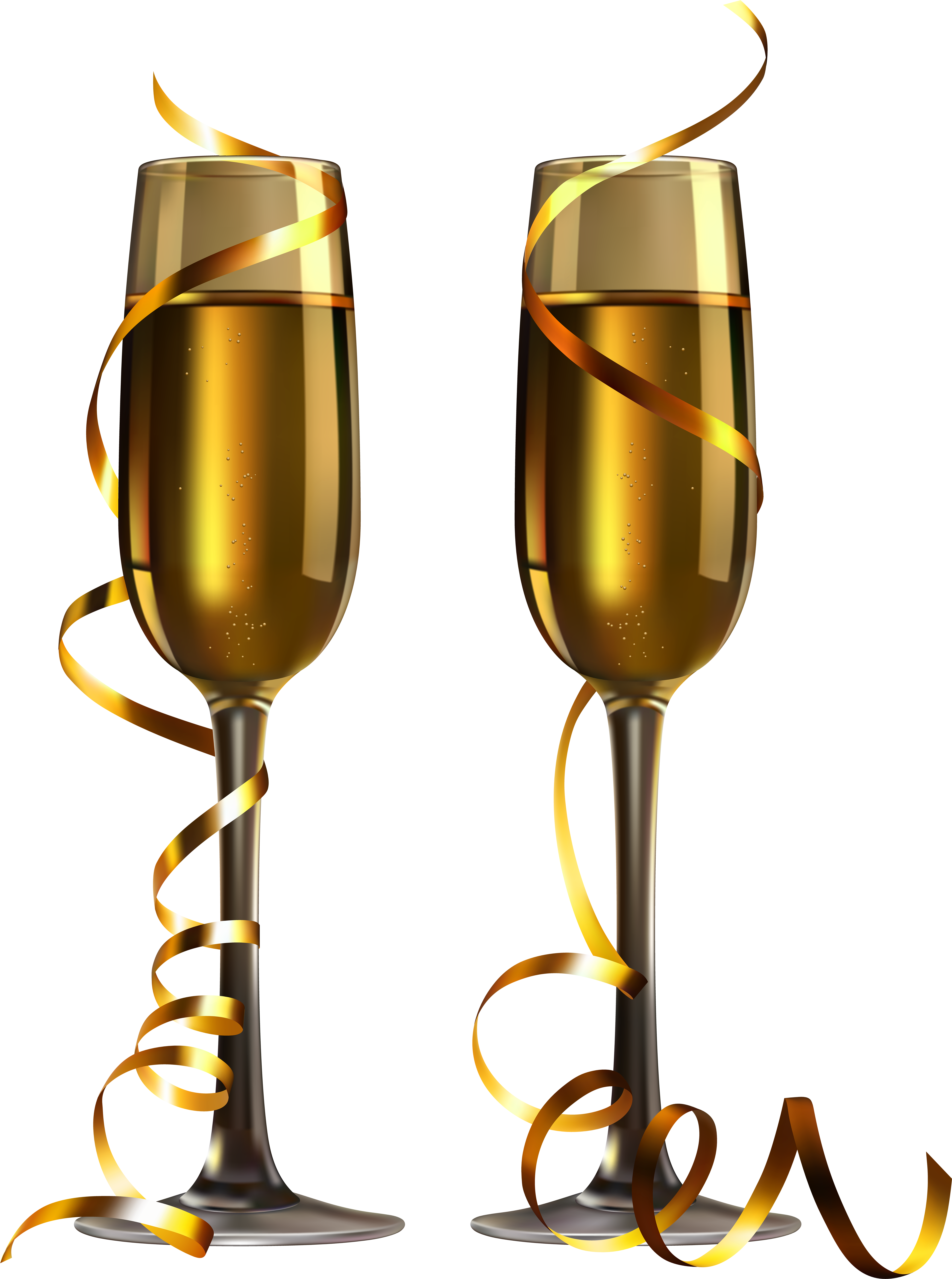 Champagne Glasses Png - Champagne Stemware (5939x8000), Png Download