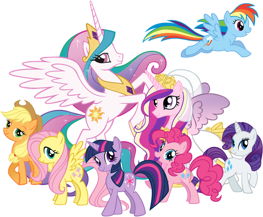Download My Little Pony Free Png Photo Images And Clipart - My Little Pony Png (1017x785), Png Download