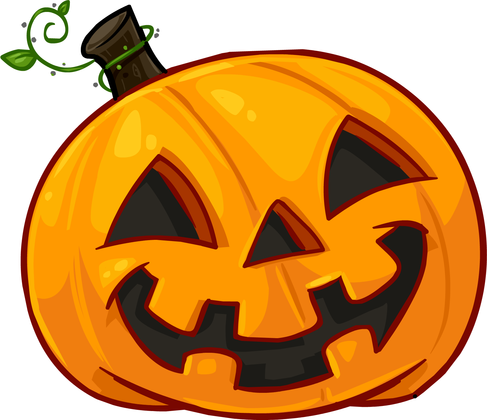 Pumpkin Head Clothing Icon Id 1095 - Pumpkin Png (1632x1406), Png Download