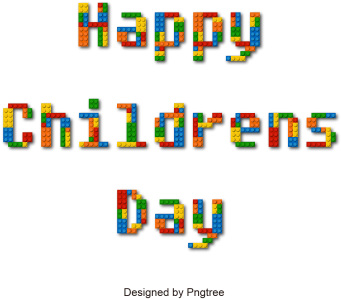 Happy Children's Day Color Jigsaw Puzzle Material, - Joyeuse Fête De L Enfance (360x360), Png Download