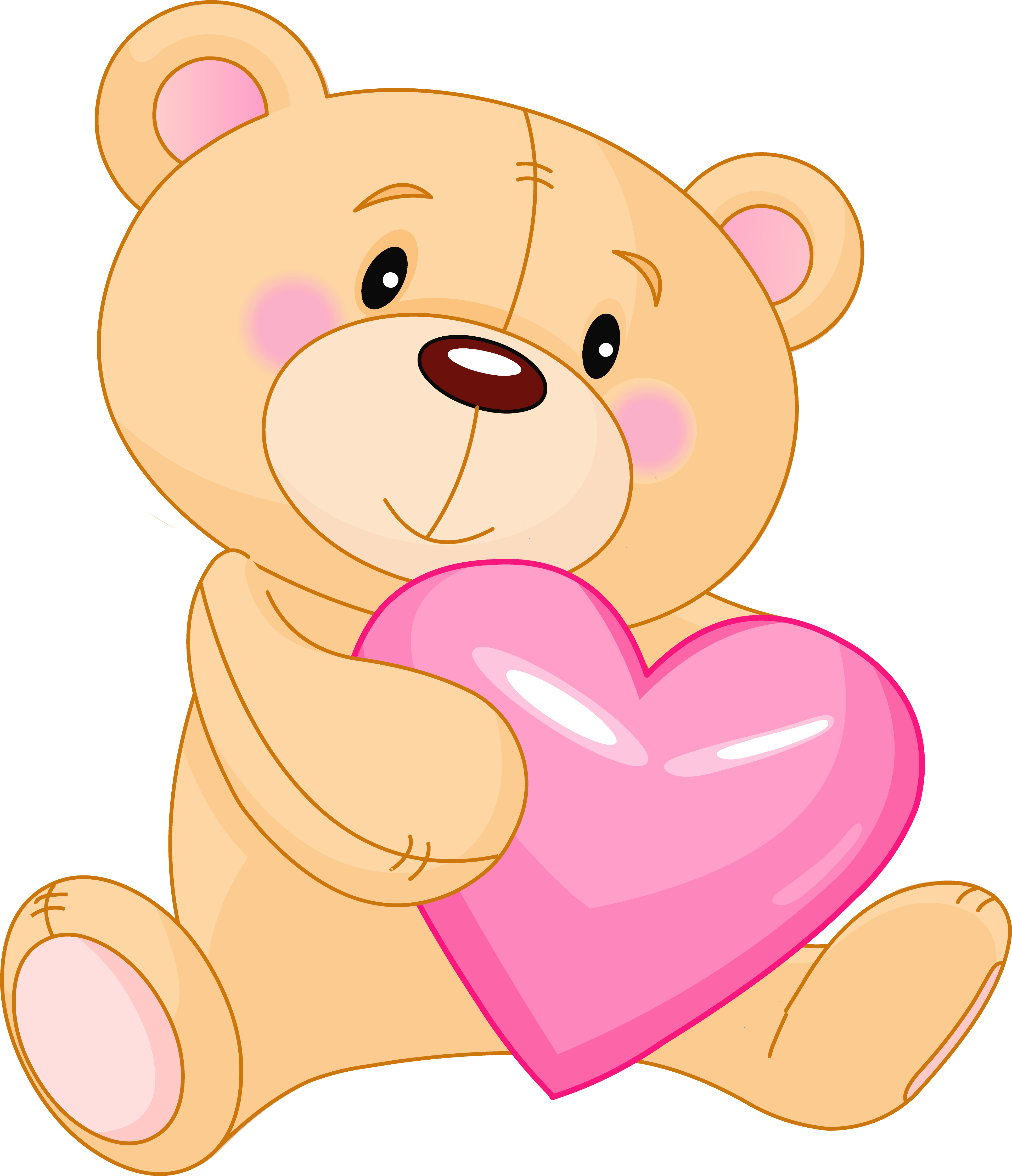 Teddy Bear Clipart Png (519x600), Png Download