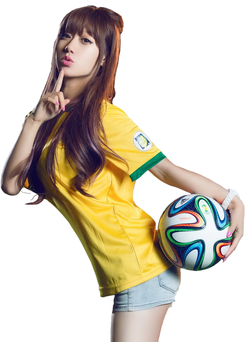 World Cup Girl Png (920x1200), Png Download