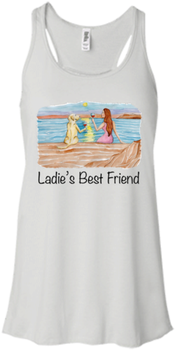 Ladie's Best Friend Watercolor T-shirt - Queens Are Born In July Vests (500x500), Png Download
