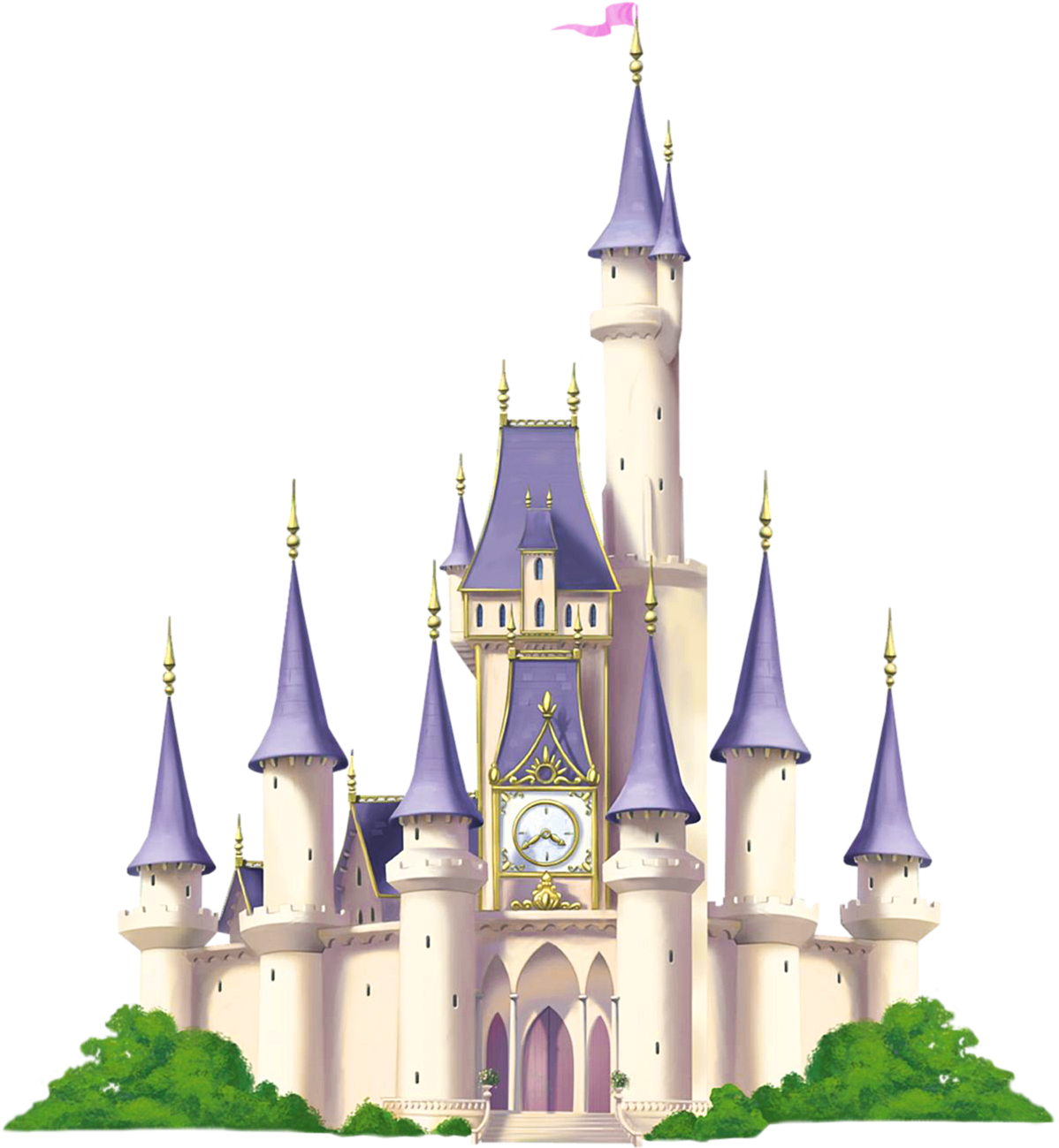 Vector Free Download Transparent Castle Png Clipart - Sleeping Beauty Castle Png (1224x1360), Png Download