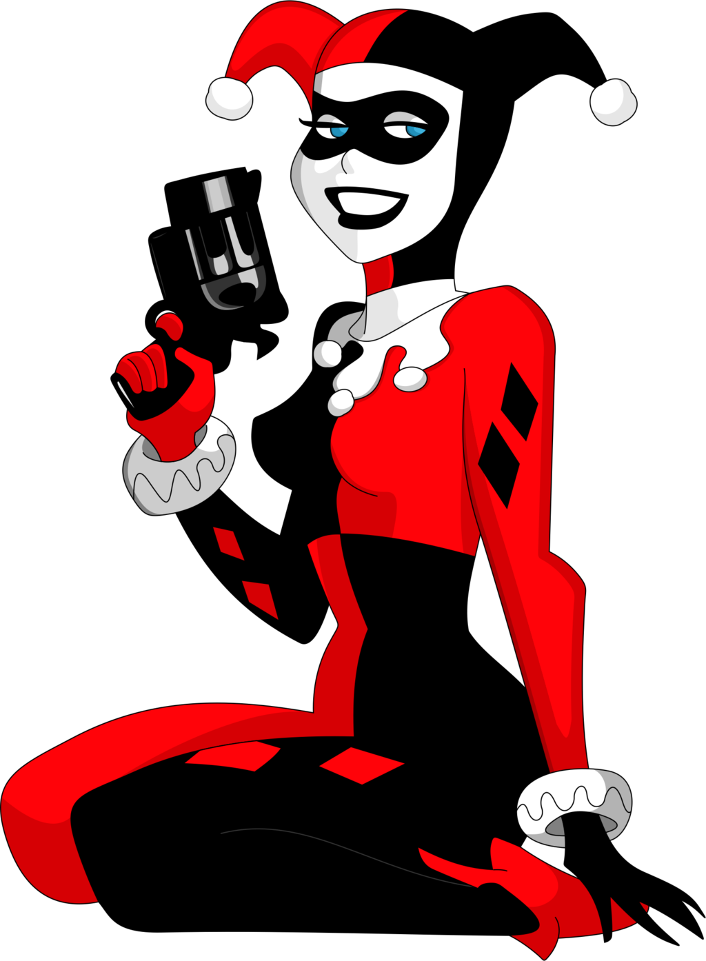 Harley Quinn Free Download Png - Old Harley Quinn Vs New (1024x1394), Png Download