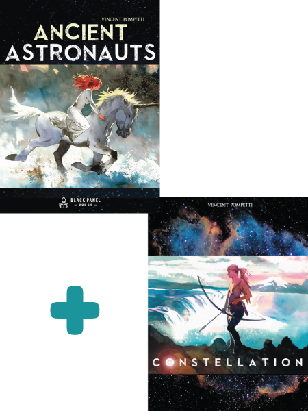 Ancient Astronauts - Vincent Pompetti Constellation (450x600), Png Download