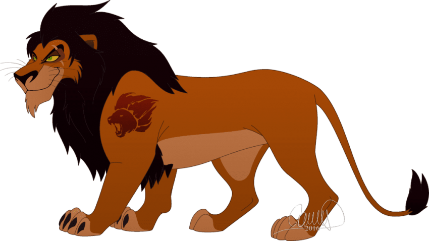Free Png Lion King Scar] Png Images Transparent - Scar Lion King Transparent (850x478), Png Download