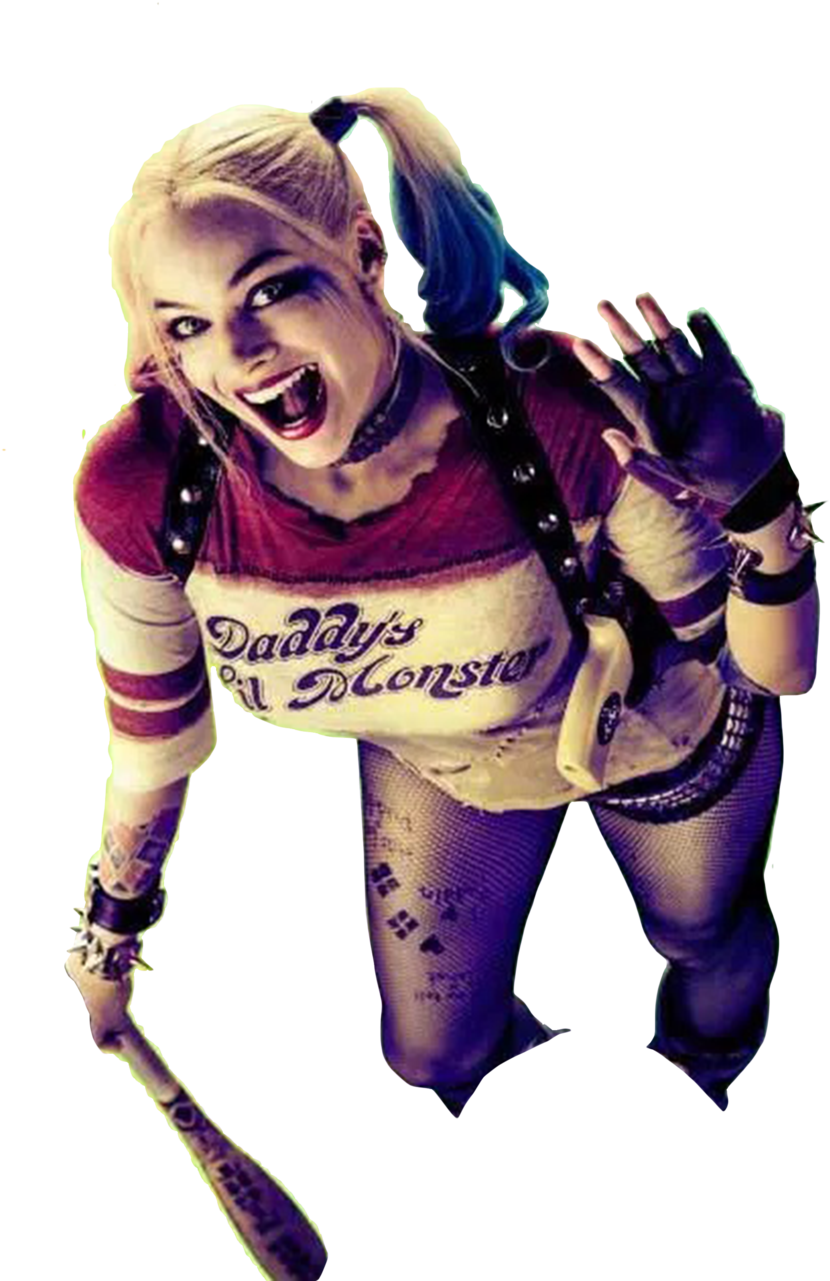 Harley Quinn Transparent Png - Suicide Squad (extended Cut) (1024x1284), Png Download