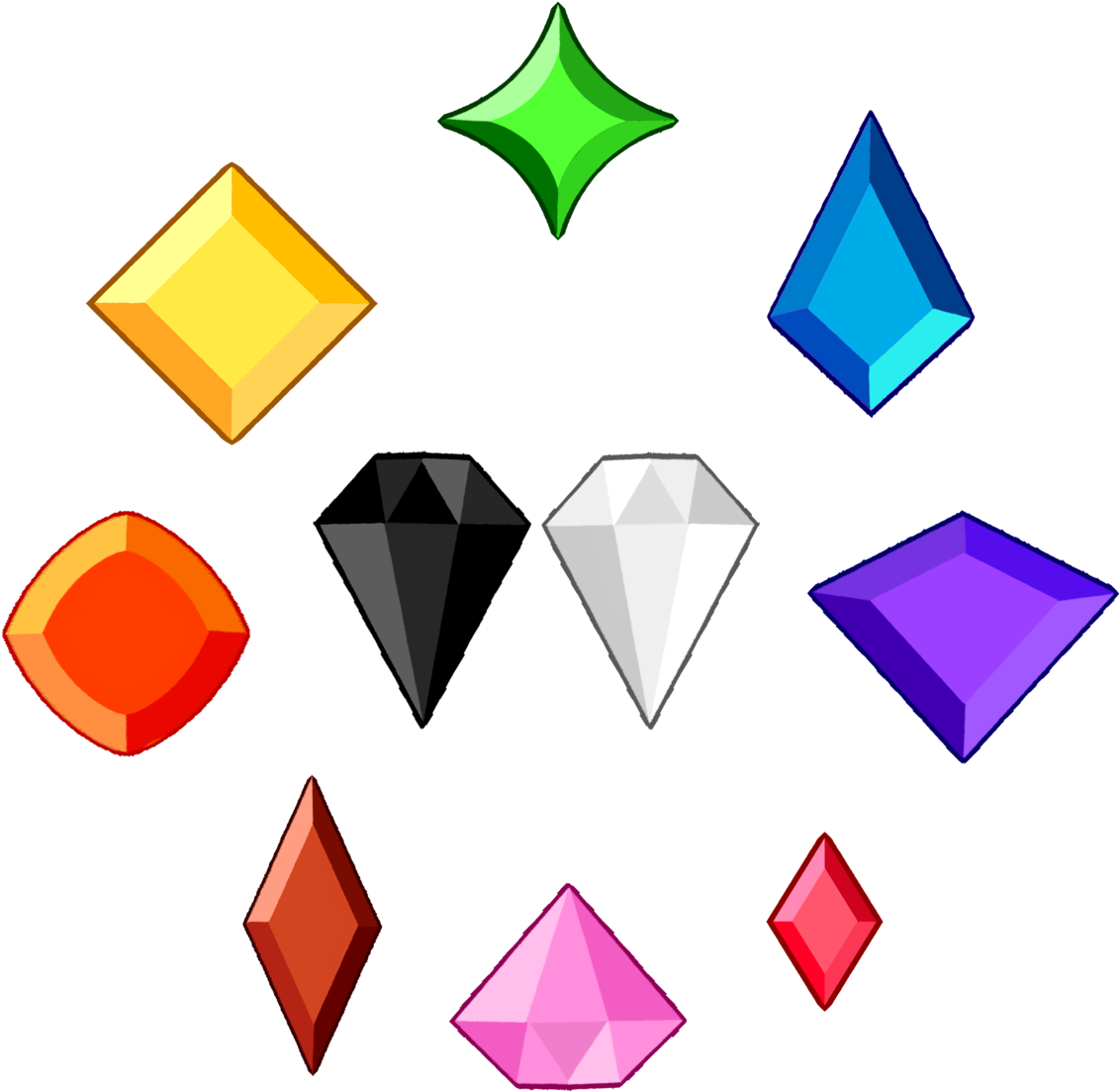 Diamonds And Fan Diamonds - Diamond Authority (1280x1280), Png Download