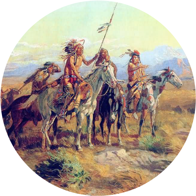 At Southwest Bank, We Believe That A Well-placed Piece - Charles Russell 3 Indians (700x700), Png Download