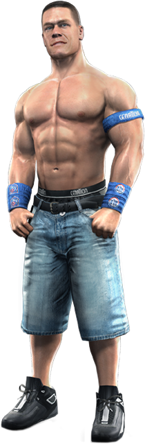 Svr2010 Render Johncena 1695 1000 - Wwe 2009 John Cena (278x650), Png Download