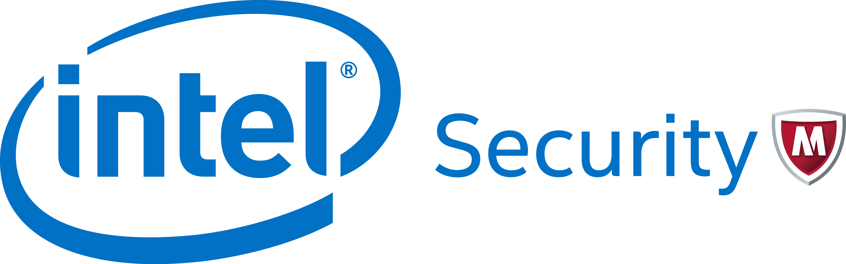Intel Mcafee Security Partner - Intel Security Png (2850x890), Png Download