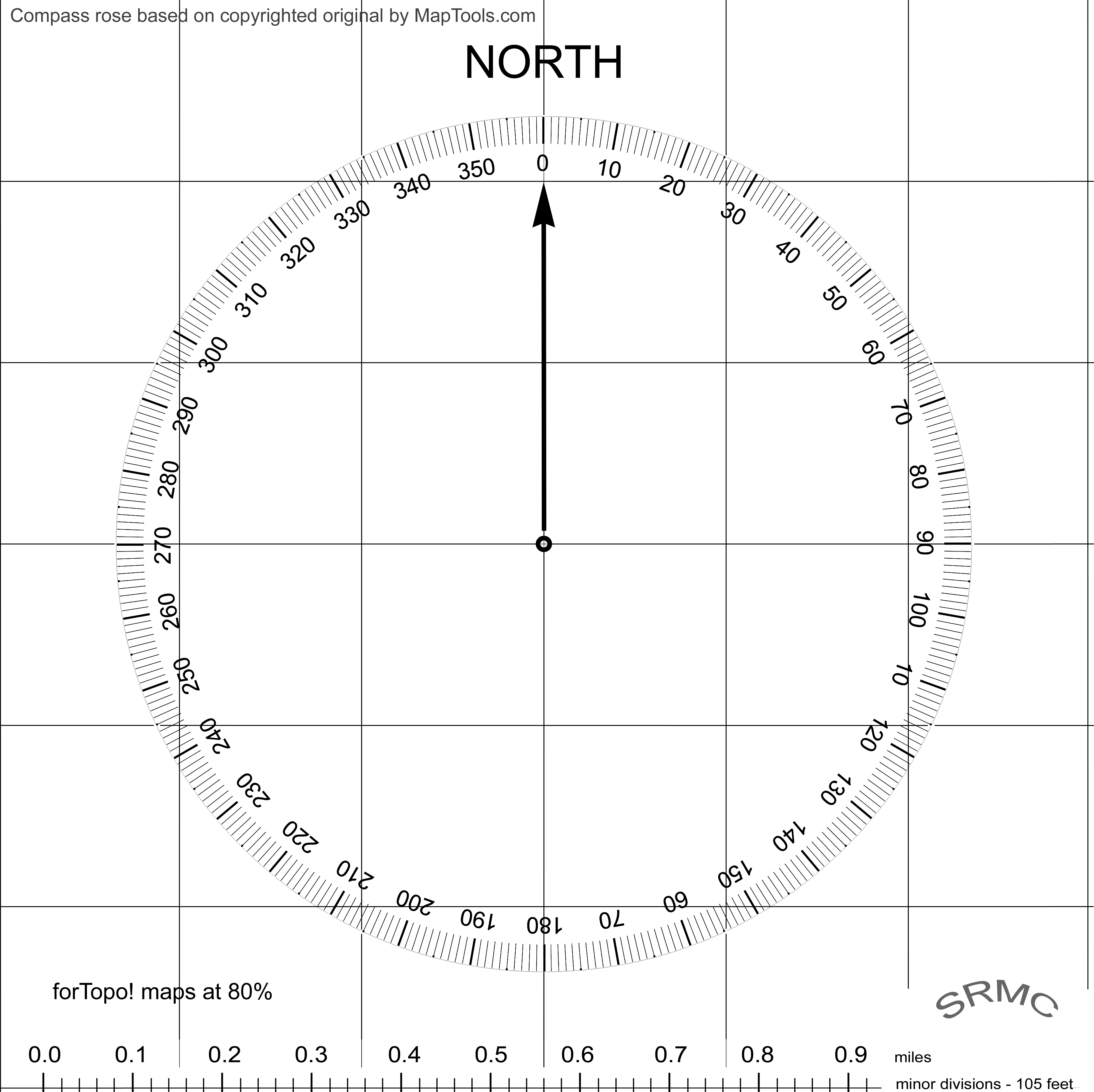 Http - //www - Larryscascaderesource - Com/pics/compassrose - Map (4809x4800), Png Download